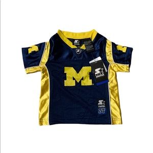 New Starter Michigan Wolverines toddler Jersey 2T